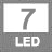 7 Power LED